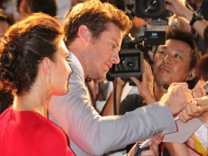 『ローン・レンジャー』ジャパンプレミア（アーミー・ハマー夫妻）