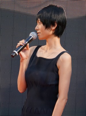 真木よう子、UULAドラマ『I LOVE YOU』イベントに登場