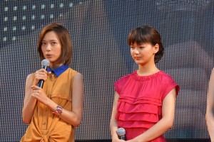 （左から）戸田恵梨香、多部未華子、UULAドラマ『I LOVE YOU』イベント