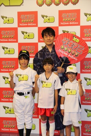 「ゲキアニ 全話まつり」イベントに登壇した土田晃之