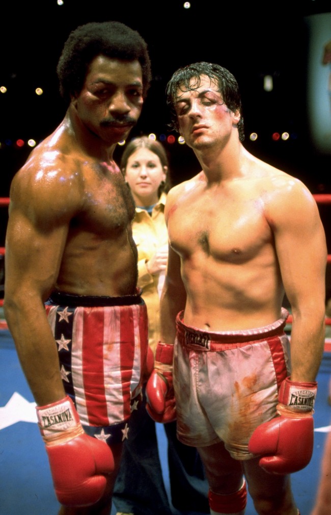 Rocky　ロッキー　Sylvester Stallone シルヴェスター・スタローン Carl Weathers カール・ウェザース