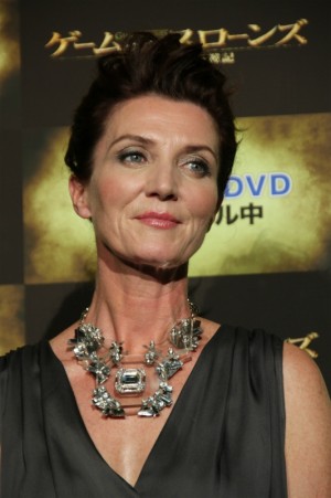 『ゲーム・オブ・スローンズ』プレミア試写会に登場した、ミシェル・フェアリー