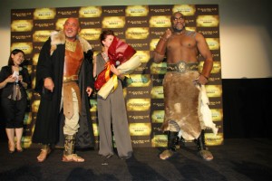 『ゲーム・オブ・スローンズ』プレミア試写会に登場した、武藤敬司、ミシェル、ボブ・サップ