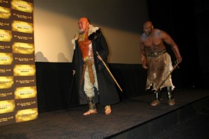 『ゲーム・オブ・スローンズ』プレミア試写会に登場した、武藤敬司、ボブ・サップ