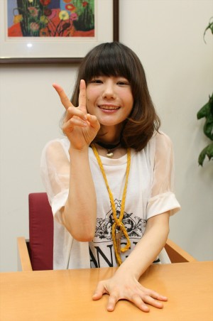 『たべるダケ』主人公シズルを演じる、後藤まりこ