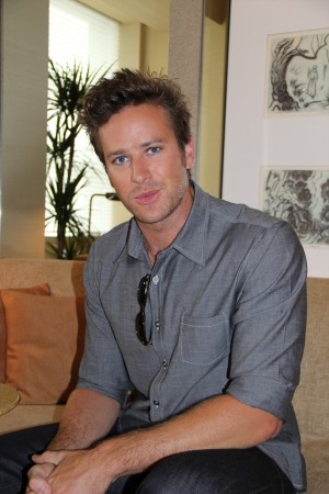 『ローン・レンジャー』アーミー・ハマーインタビュー