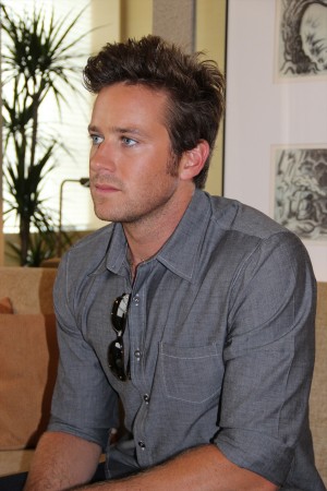 『ローン・レンジャー』アーミー・ハマーインタビュー