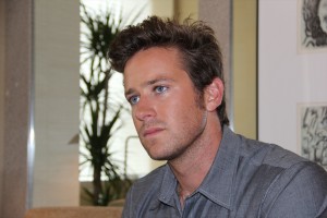 『ローン・レンジャー』アーミー・ハマーインタビュー