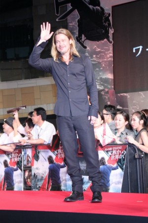 『ワールド・ウォー Z』ジャパンプレミア（ブラッド・ピット）