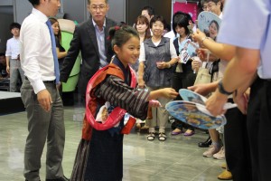 『おしん』公開間近！「おしんはここね！」キャンペーン出発式