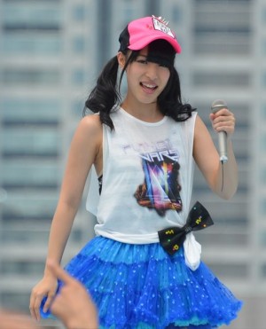 「TOKYO IDOL FESTIVAL 2013」に出演したAeLL　石條遥梨