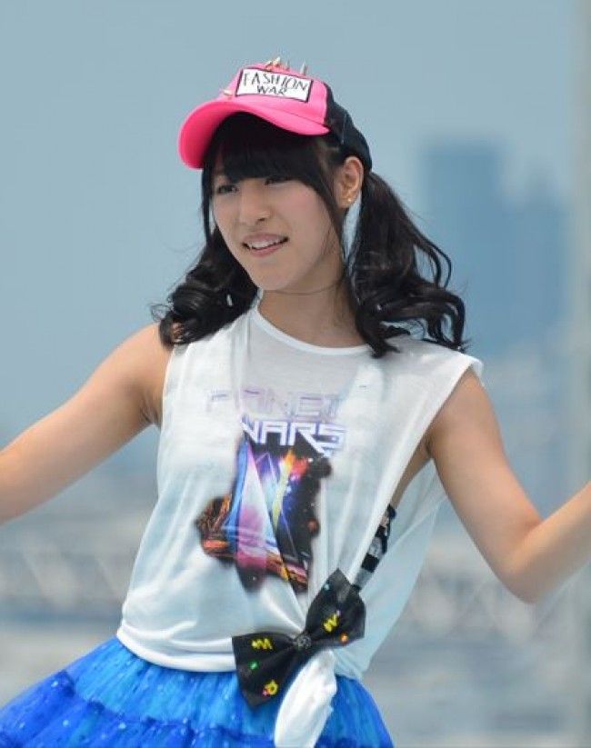 「TOKYO IDOL FESTIVAL 2013」に出演したAeLL　石條遥梨