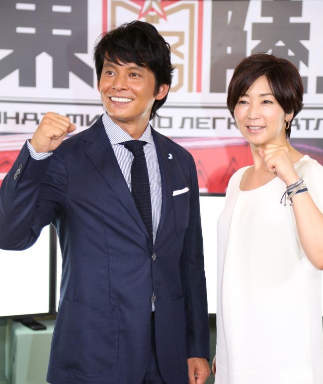 織田裕二 ボルトの世界新に期待も一番の注目選手は オカグバレ 13年8月3日 エンタメ ニュース クランクイン