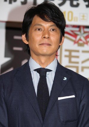 『世界陸上モスクワ』制作発表に出席した織田裕二