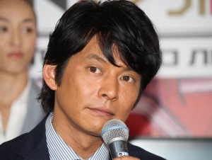 『世界陸上モスクワ』制作発表に出席した織田裕二