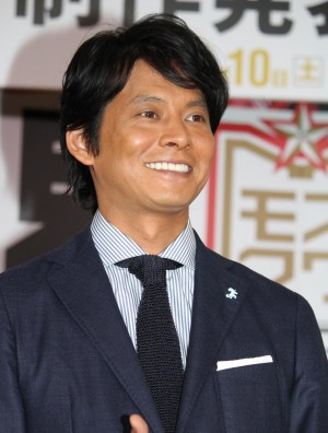 『世界陸上モスクワ』制作発表に出席した織田裕二