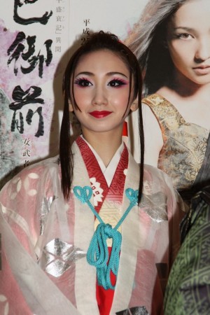 愛原実花、舞台『「源平盛衰記」異聞 巴御前　女武者伝説』囲み取材