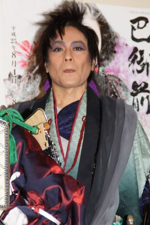 山崎銀之丞、舞台『「源平盛衰記」異聞 巴御前　女武者伝説』囲み取材