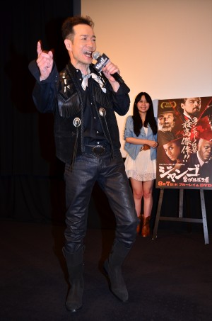 『ジャンゴ　繋がれざる者』ブルーレイ＆DVD＆デジタル配信記念イベントに登場した田原俊彦