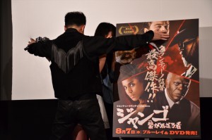 『ジャンゴ　繋がれざる者』ブルーレイ＆DVD＆デジタル配信記念イベントに登場した田原俊彦