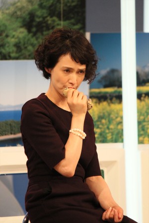 活火山としての「富士山」に不安を抱く安田成美