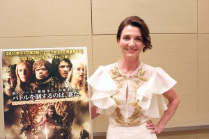『ゲーム・オブ・スローンズ』でスターク家当主の妻キャトリン・スタークを演じたミシェル・フェアリー
