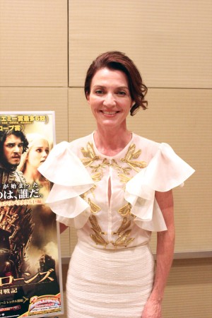 『ゲーム・オブ・スローンズ』でスターク家当主の妻キャトリン・スタークを演じたミシェル・フェアリー