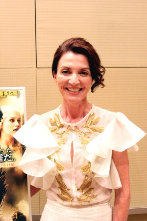 『ゲーム・オブ・スローンズ』でスターク家当主の妻キャトリン・スタークを演じたミシェル・フェアリー