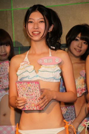 権藤葵、『アイドルの穴2013～日テレジェニックを探せ！』取材会