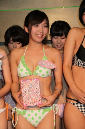 黒田万結花、『アイドルの穴2013～日テレジェニックを探せ！』取材会