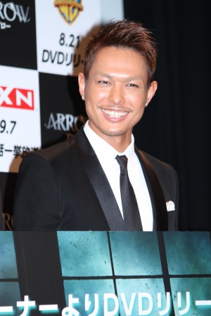 今市隆二、『ARROW／アロー』日本初上陸＆楽曲タイアップ記念記者発表会