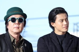 古田新太＆小栗旬、『キャプテンハーロック』レッドカーペットイベント
