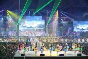 AKB48 東京ドーム2日目公演の模様