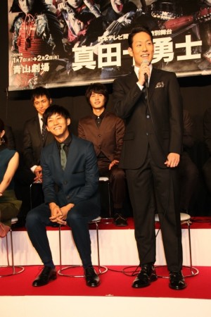 中村勘九郎、日本テレビ開局60年特別舞台『真田十勇士』製作発表記者会見にて