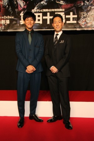 松坂桃李＆中村勘九郎、日本テレビ開局60年特別舞台『真田十勇士』製作発表記者会見にて