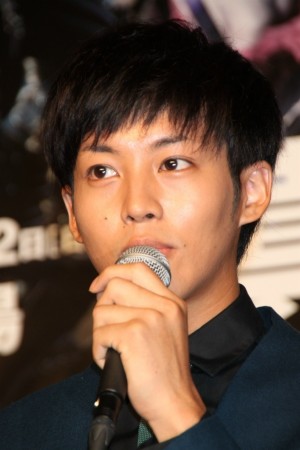 松坂桃李、日本テレビ開局60年特別舞台『真田十勇士』製作発表記者会見にて