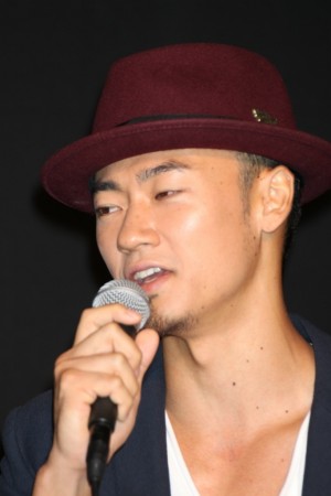 青木健、日本テレビ開局60年特別舞台『真田十勇士』製作発表記者会見にて