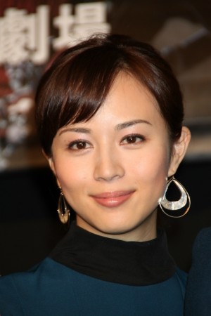 比嘉愛未、日本テレビ開局60年特別舞台『真田十勇士』製作発表記者会見にて