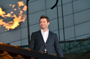 『ウルヴァリン：SAMURAI』レッドカーペットイベントに登場した、ヒュー・ジャックマン