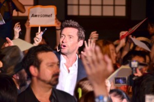 ヒュー・ジャックマン、『ウルヴァリン：SAMURAI』レッドカーペットイベントにて