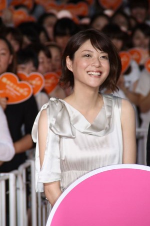 上野樹里、『陽だまりの彼女』完成披露イベントにて