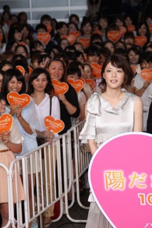 上野樹里、『陽だまりの彼女』完成披露イベントにて