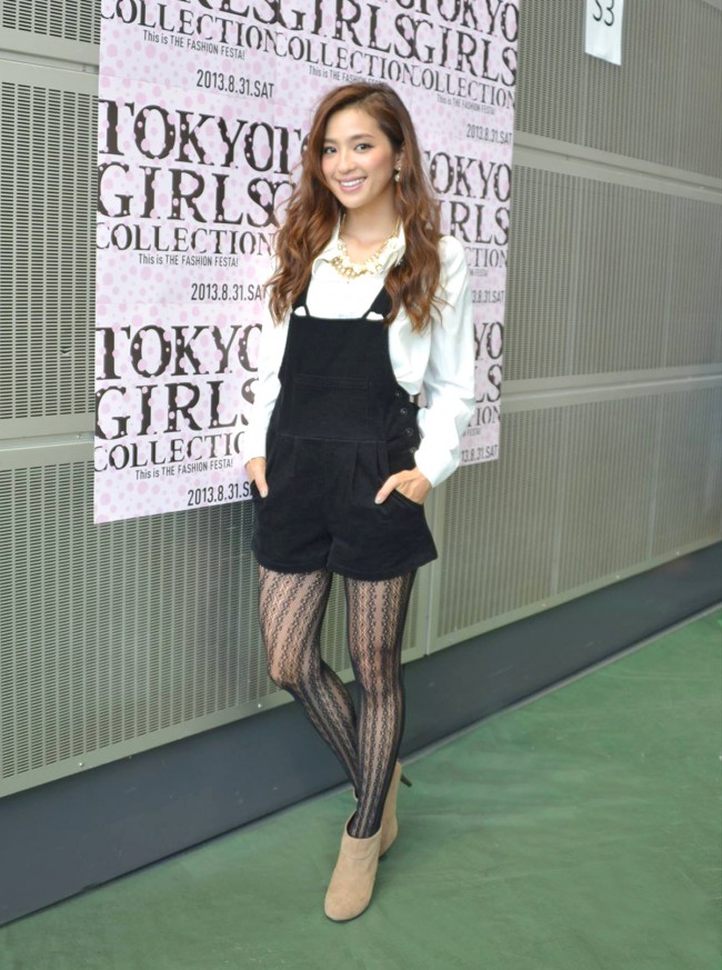 中村アン、『第17回 東京ガールズコレクション 2013 AUTUMN／WINTER』