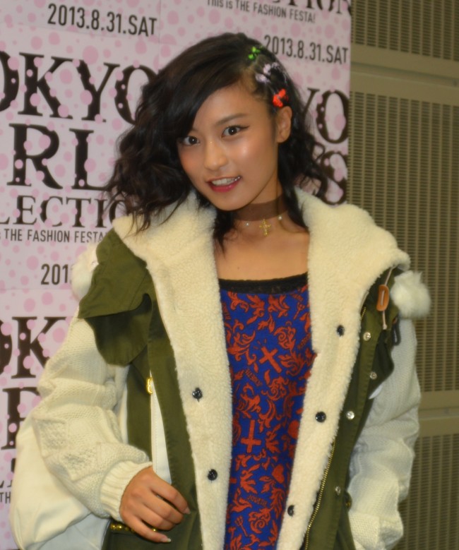 小島瑠璃子、『第17回東京ガールズコレクション　2013 AUTUMN／WINTER』