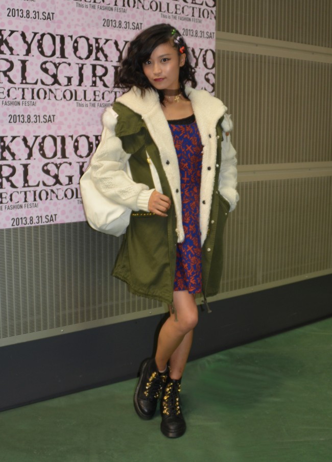 小島瑠璃子、『第17回東京ガールズコレクション　2013 AUTUMN／WINTER』