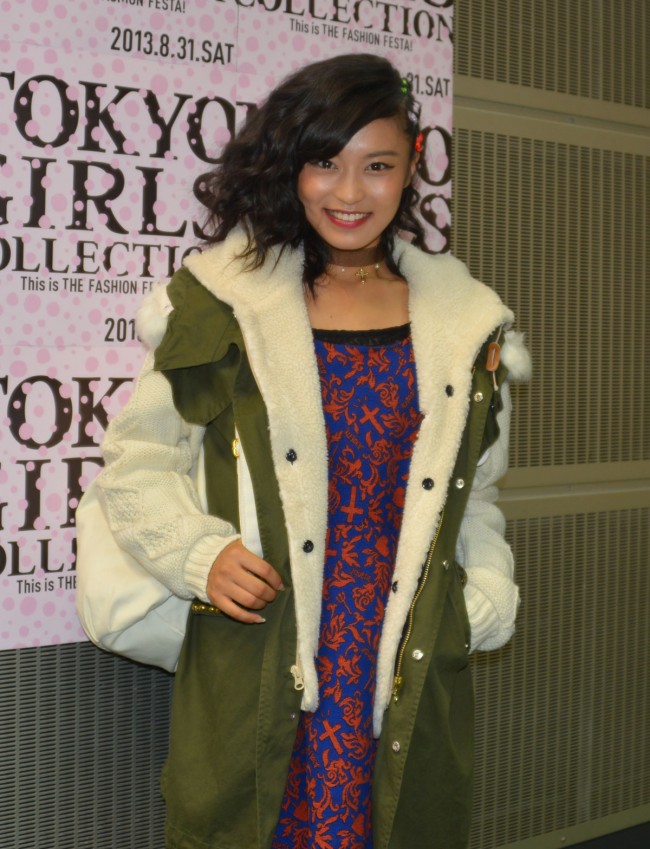 小島瑠璃子、『第17回東京ガールズコレクション　2013 AUTUMN／WINTER』