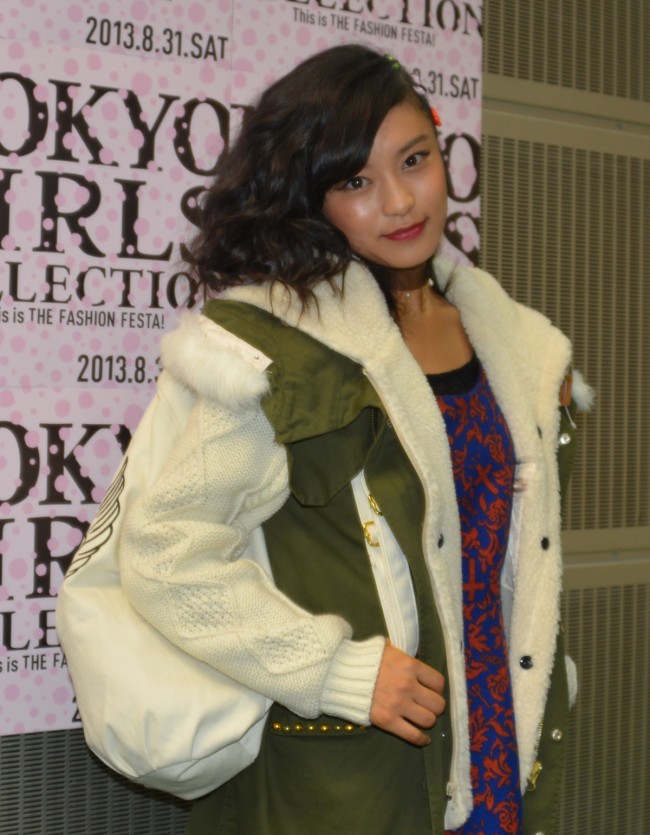 小島瑠璃子、『第17回東京ガールズコレクション　2013 AUTUMN／WINTER』