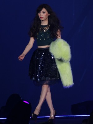 大政絢、『第17回東京ガールズコレクション　2013 AUTUMN／WINTER』