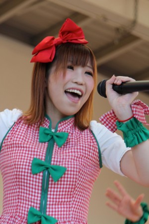 3rdシングル『GYO-ZA Party』発売記念イベントを行ったとちおとめ25