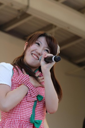 3rdシングル『GYO-ZA Party』発売記念イベントを行ったとちおとめ25